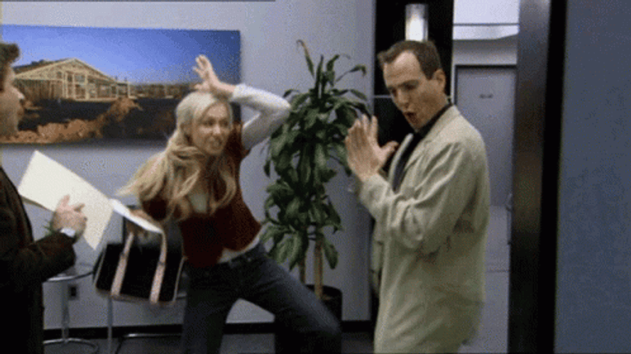 Arrested Development Gob Bluth Office Dance GIF