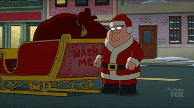 Arresting Santa Claus Animation GIF