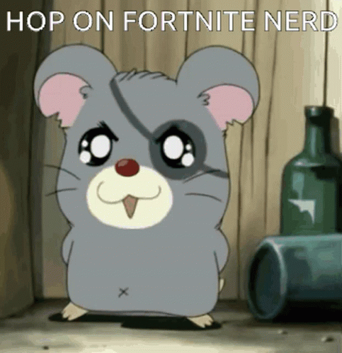 Arrogant Hamtaro Fortnite Meme GIF