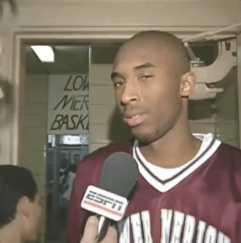 Arrogant Young Kobe Bryant Smirk GIF