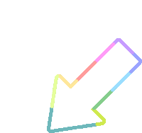 Arrow Down Sticker GIF