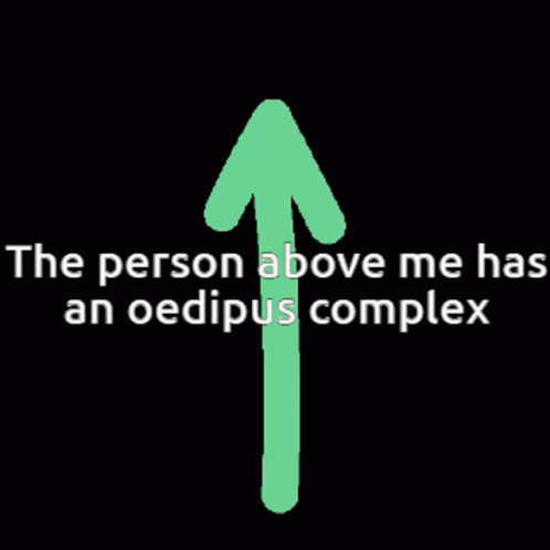 Arrow Up Oedipus Complex GIF