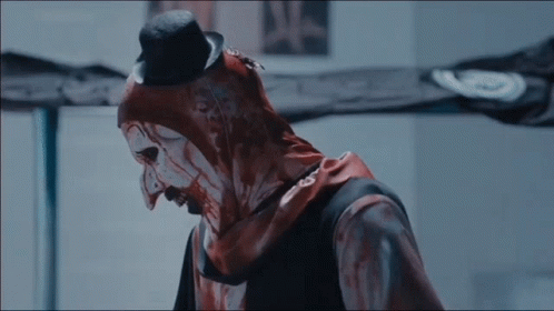 Art The Clown Bloody Surprise GIF