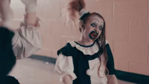 Art The Clown With Female Clown GIF