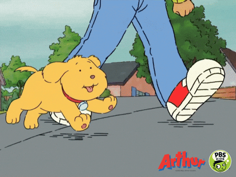 Arthur Happy Dog Pbs Kids GIF