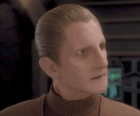 As If Odo Roll Eyes GIF