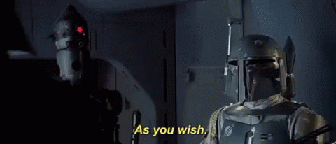 As You Wish Boba Fett GIF
