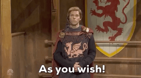 As You Wish Mikey Day GIF