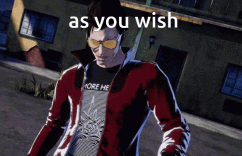 As You Wish Travis Touchdown GIF