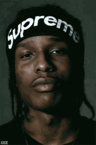 Supreme Asap Rocky Smile GIF
