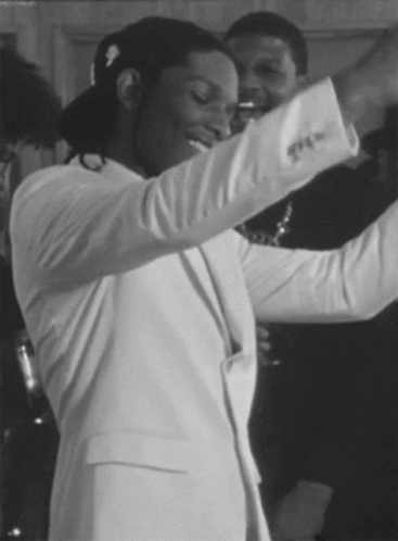 Black And White Asap Rocky GIF