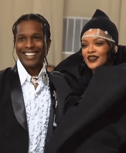 Asap Rocky With Rihanna GIF