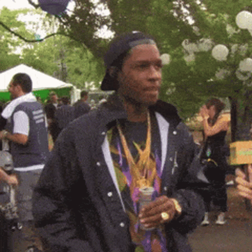Asap Rocky Clueless Face GIF