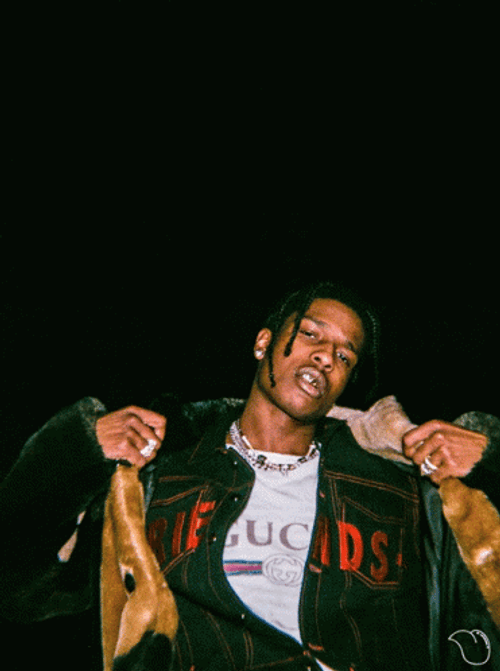 Asap Rocky Animation GIF