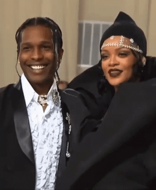 Asap Rocky With Rihanna GIF