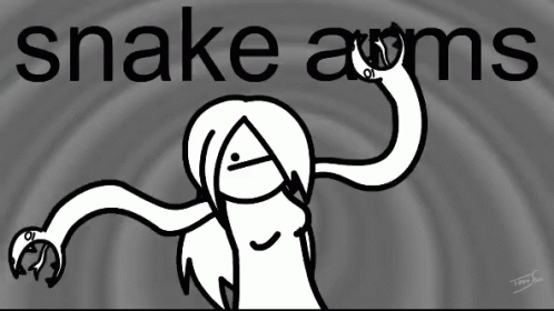 Asdfmovie Snake Arms GIF