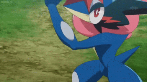 Ash Greninja Mega Sceptile GIF