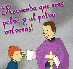 Ash Wednesday Priest Marking The Boy GIF