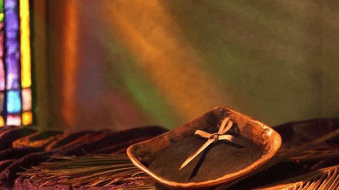 Ash Wednesday Solemn Setting GIF