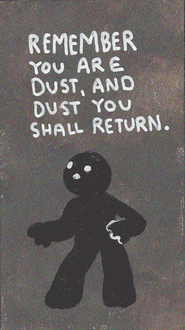Ash Wednesday You Shall Return To Dust GIF