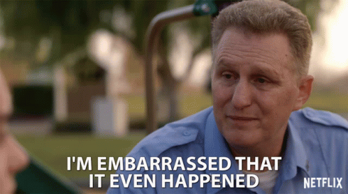 Ashamed The Old Man Is Embarrassed GIF