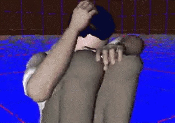 Ashamed Man Inside The Cube GIF