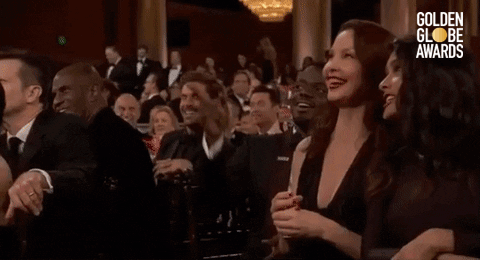 Ashley Judd Golden Globes Awards GIF