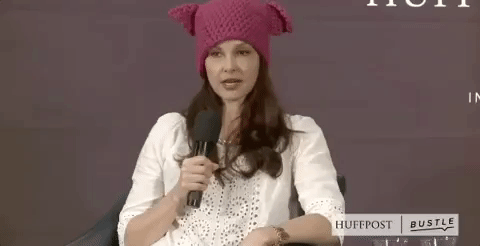 Ashley Judd Speaking GIF