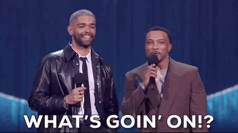 Ashley Walters On Stage Whats Going On GIF