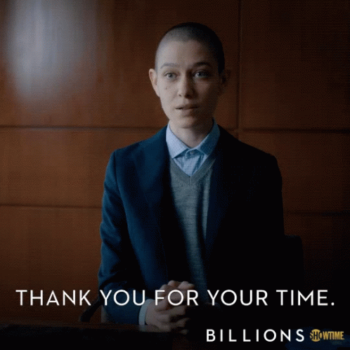 Asia Kate Dillon Thank You For Your Time GIF