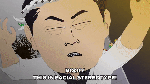 Asian Falling South Park GIF