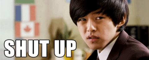 Asian Kid Shut Up Baby I Know It GIF