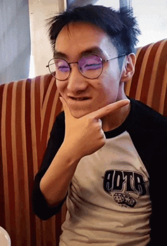 Asian Man Doing Sheesh GIF