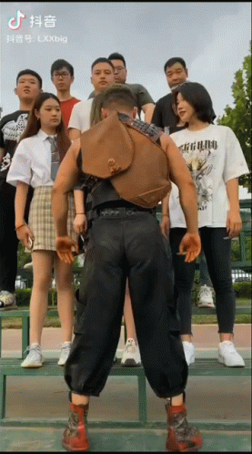Asian Stereotype Dance GIF