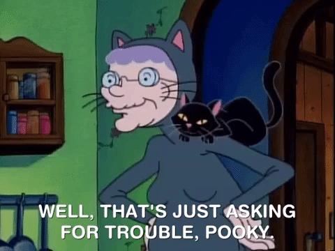 Asking For Trouble Pookie GIF