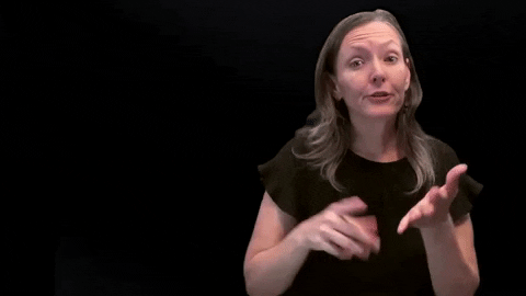 Asl Black Baground GIF