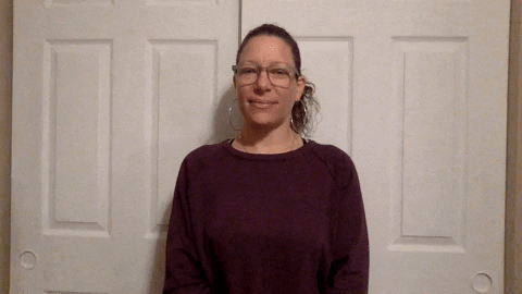 Asl Pointing At Chest GIF