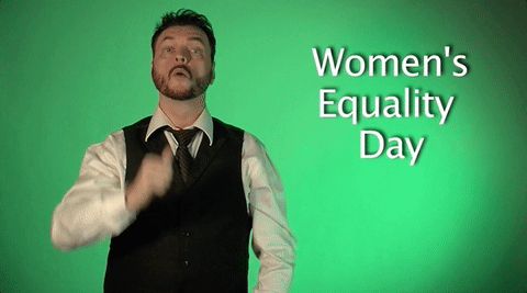 Asl Sign With Robert Women's Equality Day GIF