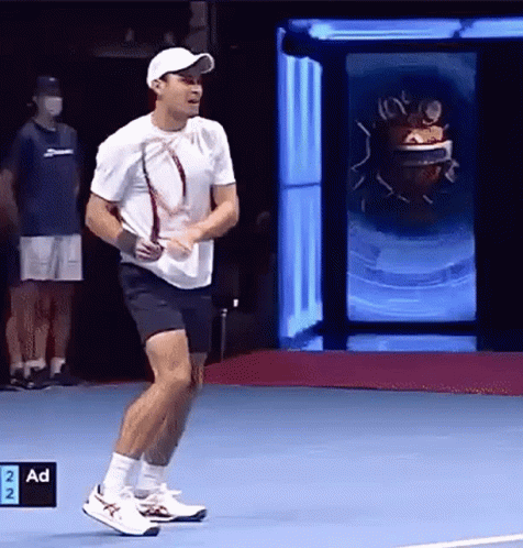Aslan Karatsev Racquet Smash GIF