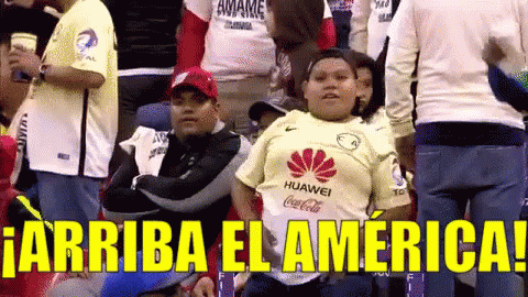 Arriba El America Excited Kid GIF