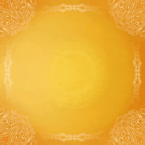 Assalam Text on Yellow Background