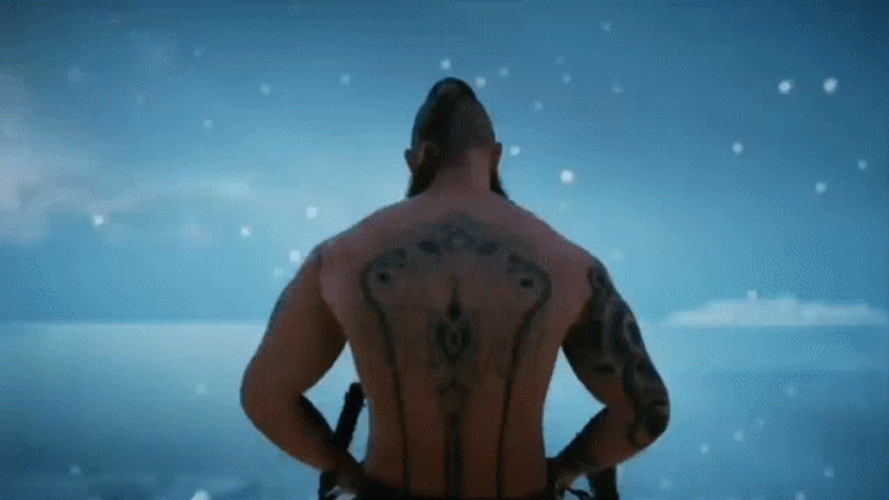 Assassin's Creed Valhalla Viking Meditation GIF