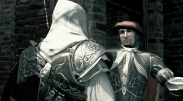 Assassins Creed Hug Gif GIF