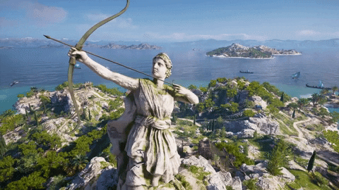 Assassins Creed Odyssey Set In Greece Video Game GIF