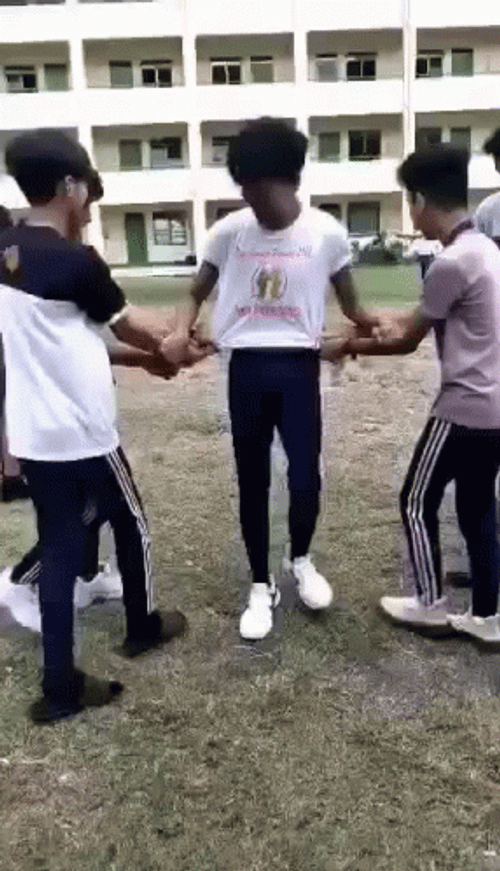 Assisted Backflip  GIF