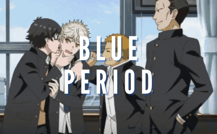 Assorted Blue Period Anime Images GIF