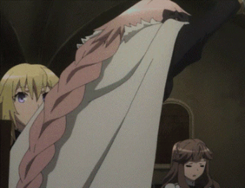 Astolfo Looking Back Grim Face GIF