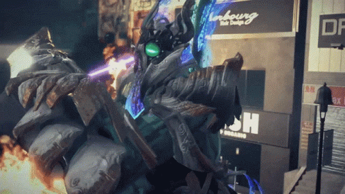 Astral Chain Homunculus Versus Lappy GIF