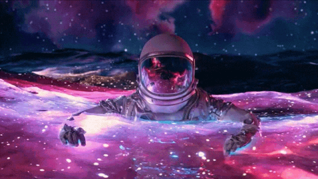 Astronaut Space Gif GIF