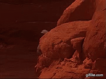 Astronauts Walking GIF